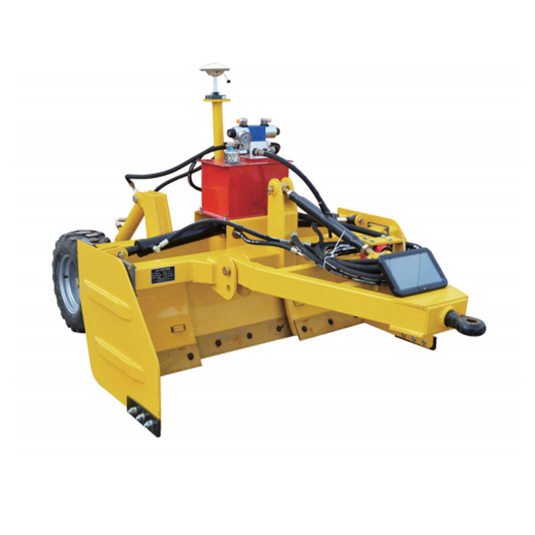 Laserový vyrovnávač pôdy pre traktor